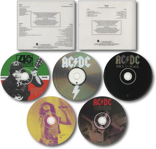 AC/DC - Bonfire (5CDs Box Set, 2003 Remaster) 