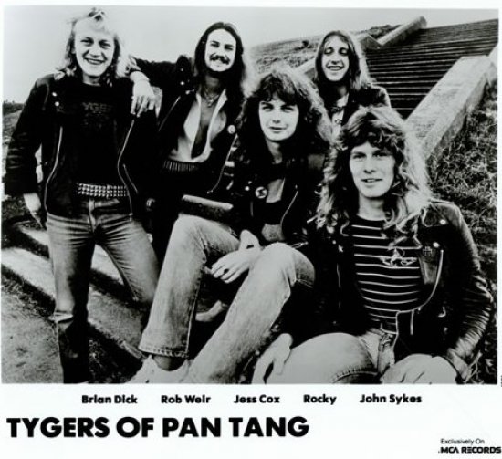 Discografía completa de Tygers of Pan Tang